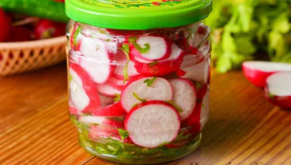Маринованный редис «Бон аппети»