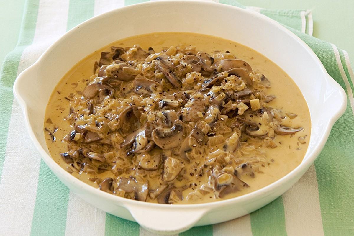 Грибной соус к мясу